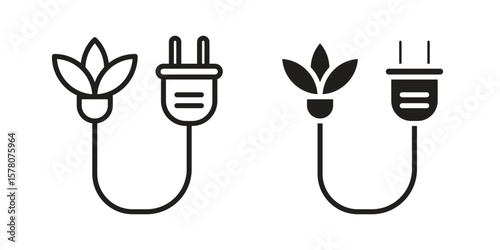 Biomass energy icon vector design, perfect for website ui designs