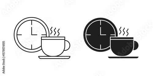 Break icon vector design, perfect for website ui designs