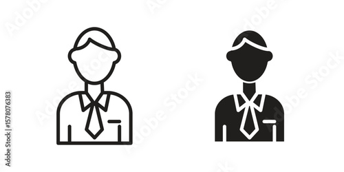 Cashier icon vector design, perfect for website ui designs
