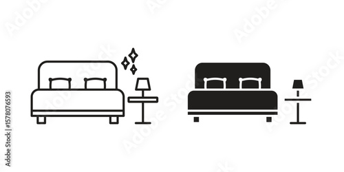 Clean Room icon vector design, perfect for website ui designs
