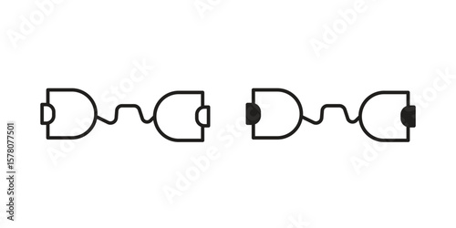 Exercise bands icon vector design, perfect for website ui designs