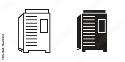 Infrared heat cabin icon vector design, perfect for website ui designs