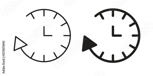 Past icon vector design, perfect for website ui designs