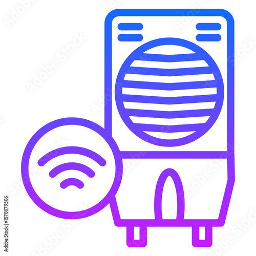 Smart Cooler Vector Icons