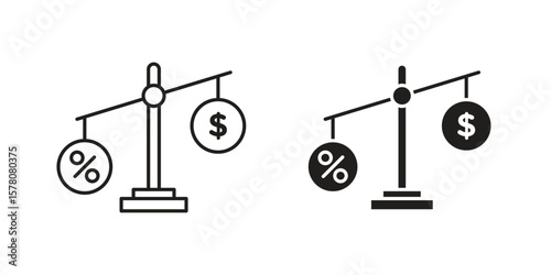 Taxes icon vector design, perfect for website ui designs