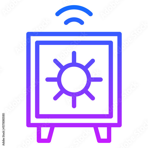 Smart Safebox Vector Icons