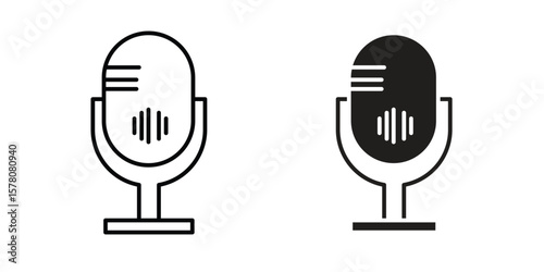 Voice recognition icon vector design, perfect for website ui designs