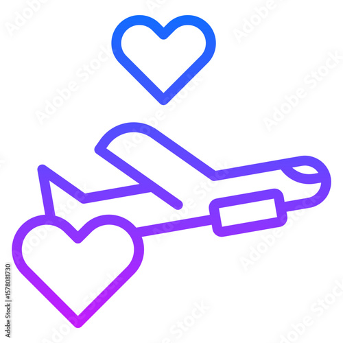 Romantic Getaway Vector Icons
