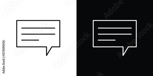 Feedback icon illustration symbol or logo collection.