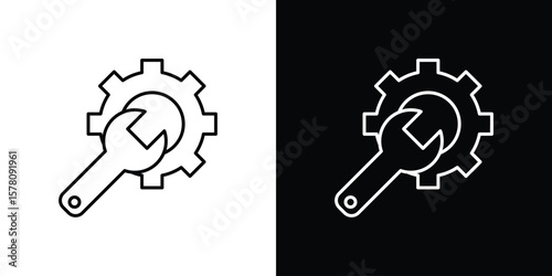 Productivity tools icon illustration symbol or logo collection.