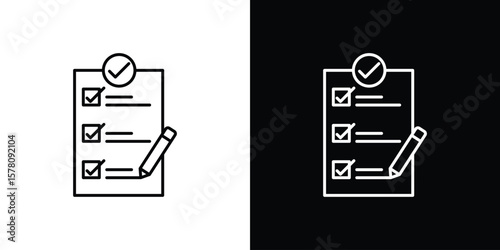Requirements icon illustration symbol or logo collection.