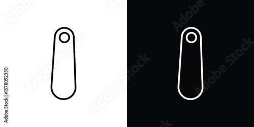 Shoehorn icon illustration symbol or logo collection.