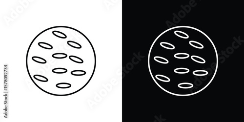 Thalassaemia icon illustration symbol or logo collection.