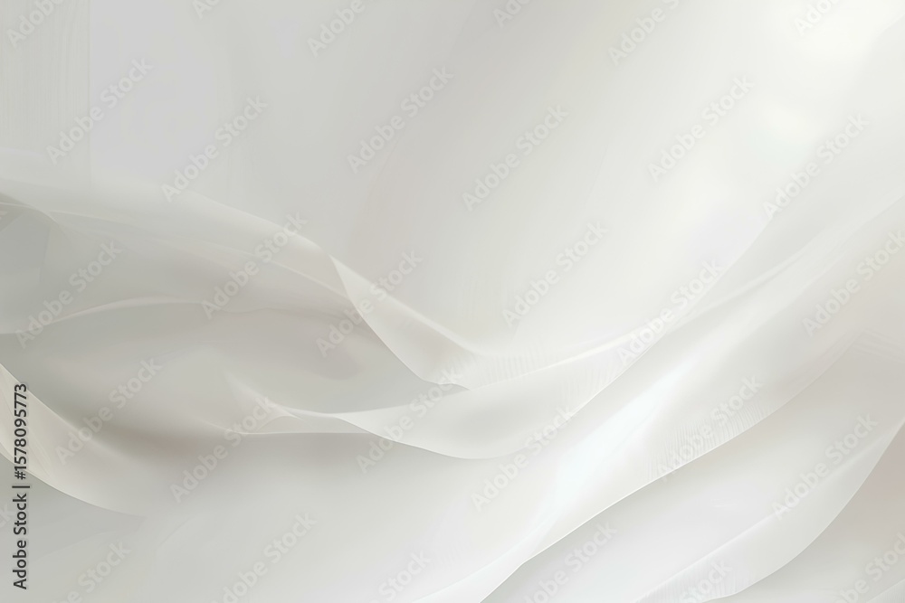 Obraz premium white silk background