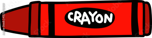 Red crayon