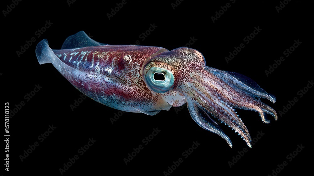 Fototapeta premium Squid in profile