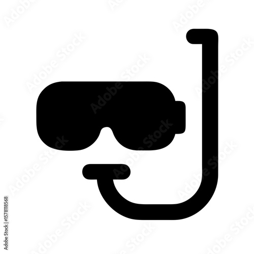 snorkel gear icon 