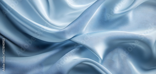 blue silk background