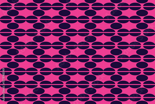 Circle Shapes and Designs Purple Colors Geometric Pattern Abstract Background Geometric Background