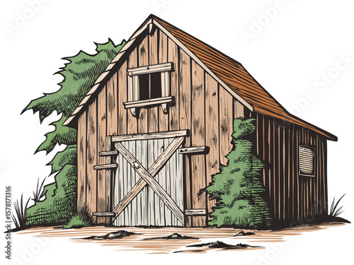 barn illustration