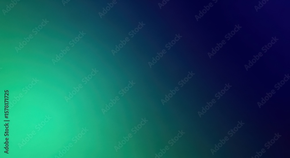 Obraz premium Smooth gradient transition from bright teal to deep navy blue with subtle texture