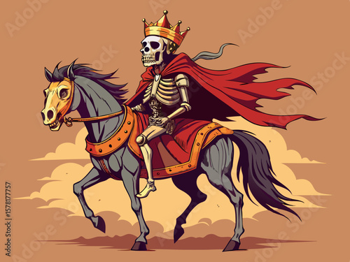 Wallpaper Mural King skeleton Torontodigital.ca