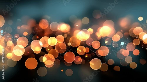 Abstract bokeh lights