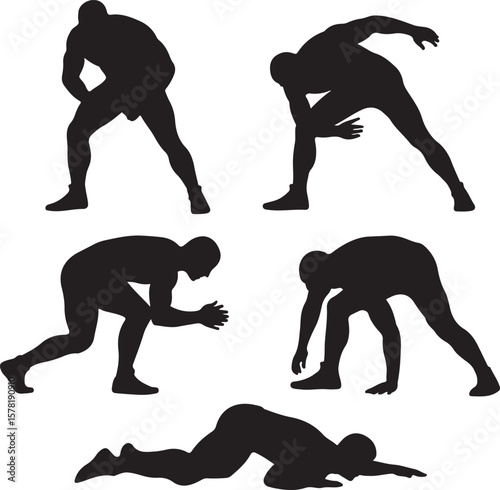 American Football Player Silhouette in Action"

"Running Back Vector Art"

"Football Athlete with Helmet Design"

"Quarterback Throwing Ball Silhouette"

"Tackling Pose of Football Player Vector"

