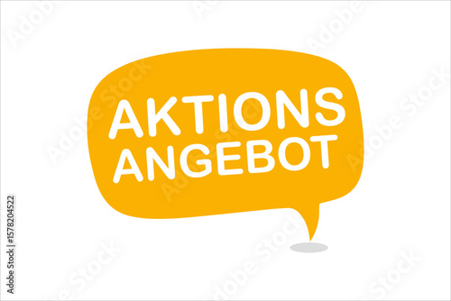 Six promotional labels in German language : Promotional price, top offer, top action, new now, offer offer and save now