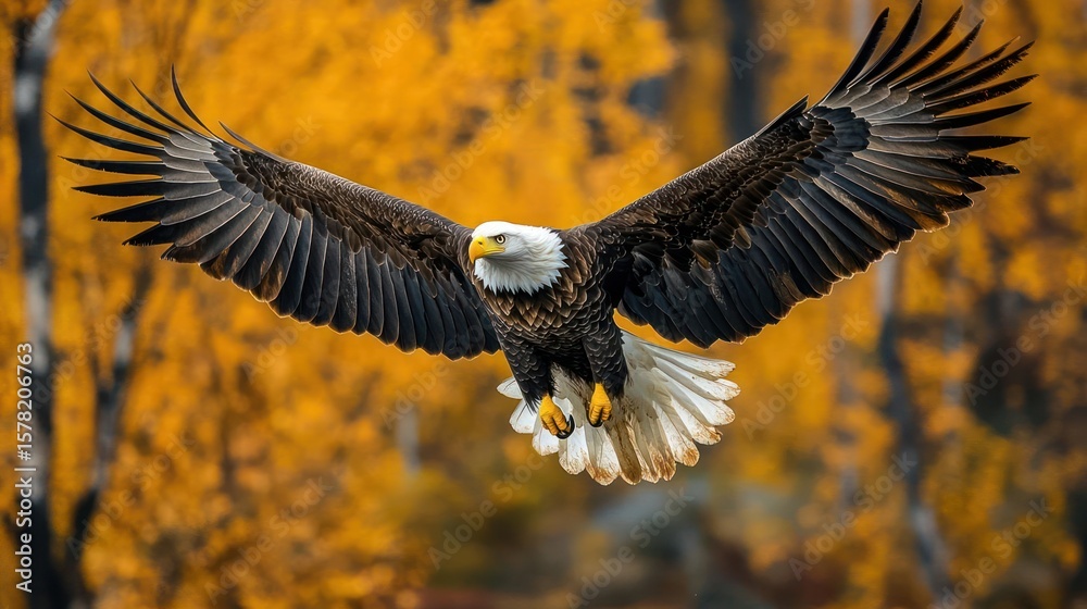 Obraz premium american bald eagle