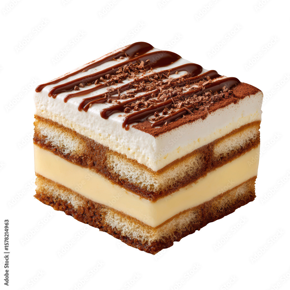 Delicious Tiramisu Dessert Layered with Creamy Mascarpone and Coffee Flavors topped with Chocolate Shavings Delicious Tiramisu Dessert Layered with Creamy Mascarpone and Coffee Flavors topped with Chocolate Shavings