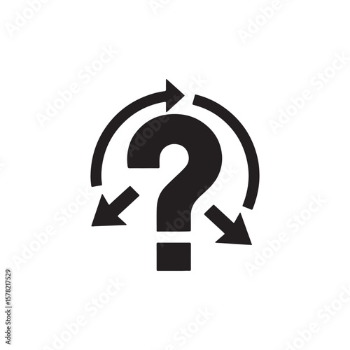 Confusion Arrow Icon