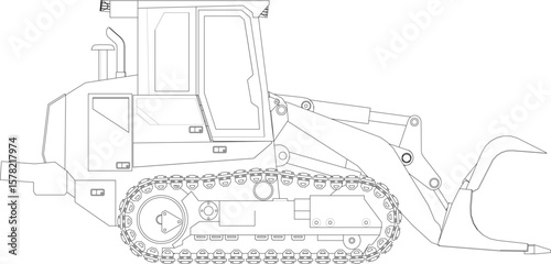 Forestry bulldozers are designed and built to handle harsh working environments and heavy-duty tasks such as road construction and stump removal required in logging operations.