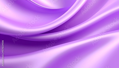 Fluid purple silk drapes.  Soft, flowing folds