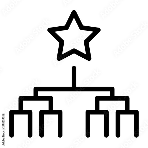 Tournament Bracket Icon