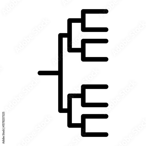 Tournament Bracket Icon