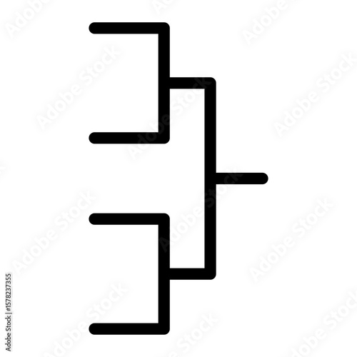 Tournament Bracket Icon