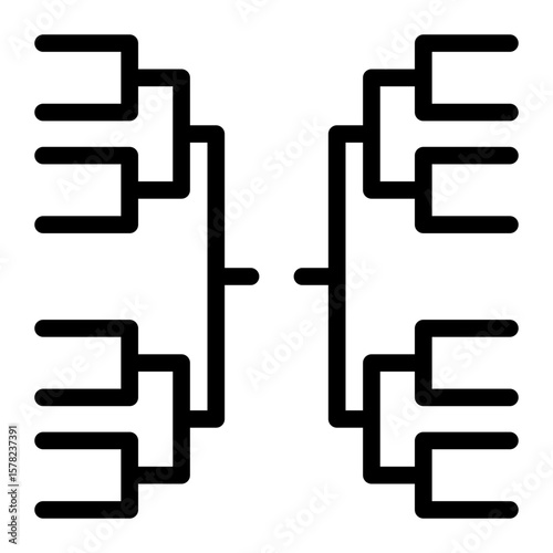 Tournament Bracket Icon