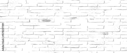 Vector old vintage bricks of urban buildings walls