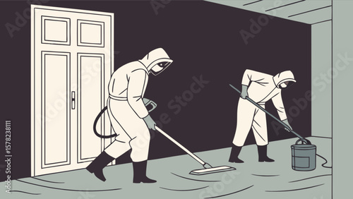 Hazmat cleanup service