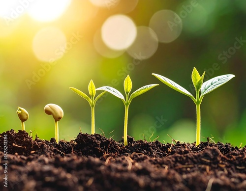 Stages of plant growth