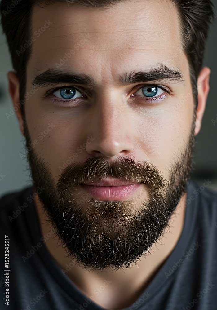 Obraz premium Steel Gaze, Quiet Strength