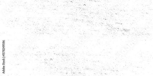 Dirty or dust film grain speck grit grunge overlay on Speckle grain dot white paper noise texture with distress effect vector illustration pattern background.