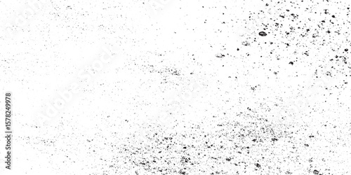 Dirty urban grunge black and white retro noise effect isolated overlay  white background. Dirt overlay or screen effect use for grunge and vintage