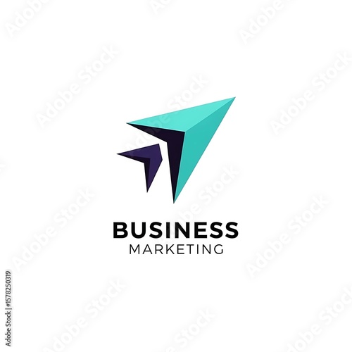 Abstract business marketing logo with arrow shapes direction and growth Free Download Abstract business marketing logo with arrow shapes direction and growth - GFXLoad