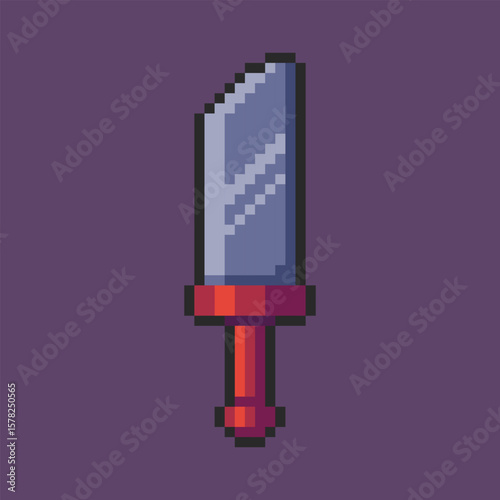 Pixel art Game Sword asset design