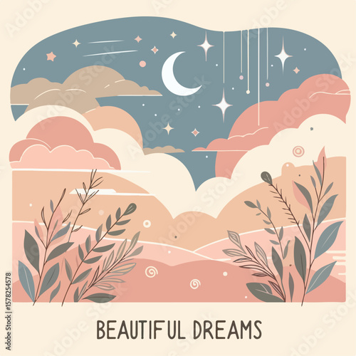 beautiful dreams poster design