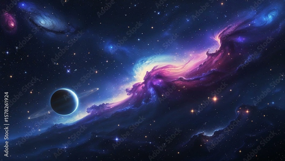 Obraz premium planet in space