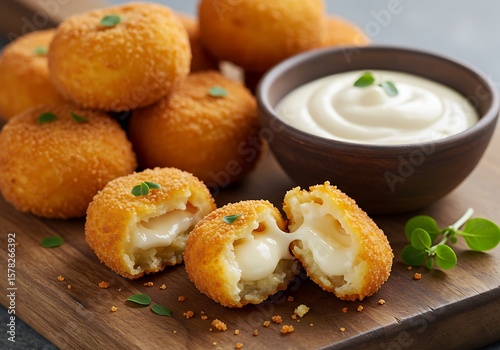 Golden Bites of Melted Joy