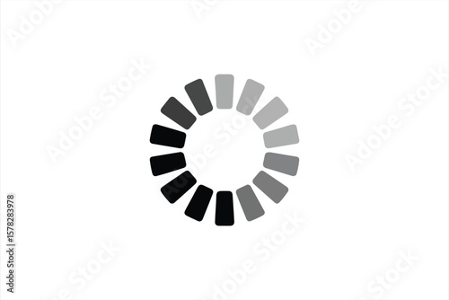 Minimalist UI Dashboard Loading Spinne